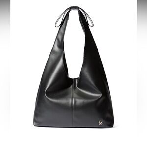 Victoria's Secret Black Bow Hobo Bag